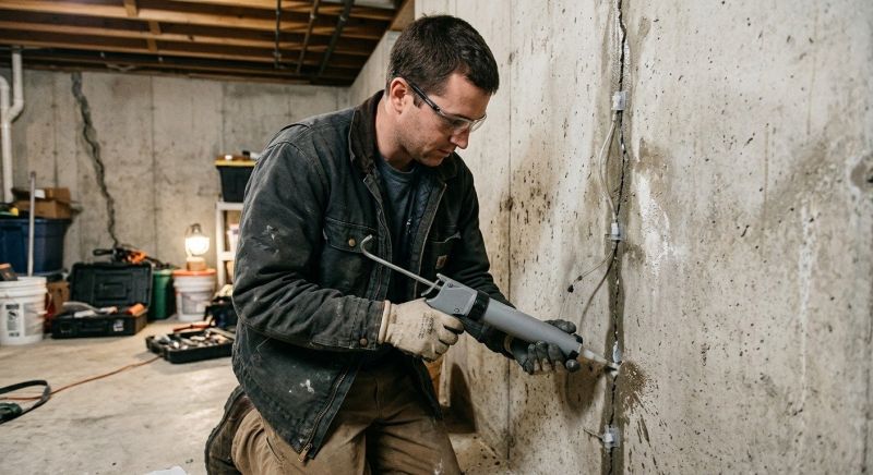 Basement Crack Repair in Tavares, FL