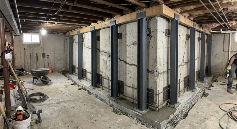 Basement Stabilization in Tavares, FL