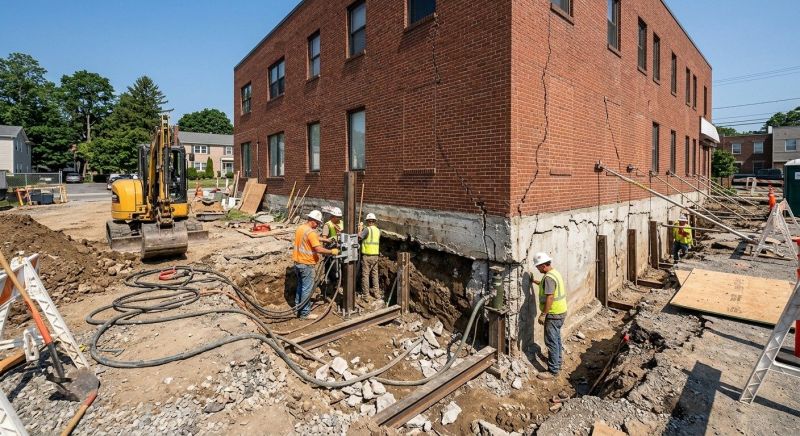 Building Foundation Repair in Bushnell, FL