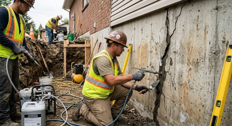 Cracked Foundation Repair in Altamonte Springs, FL