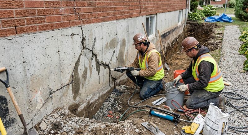 Cracked Foundation Repair in Howey In The Hills, FL