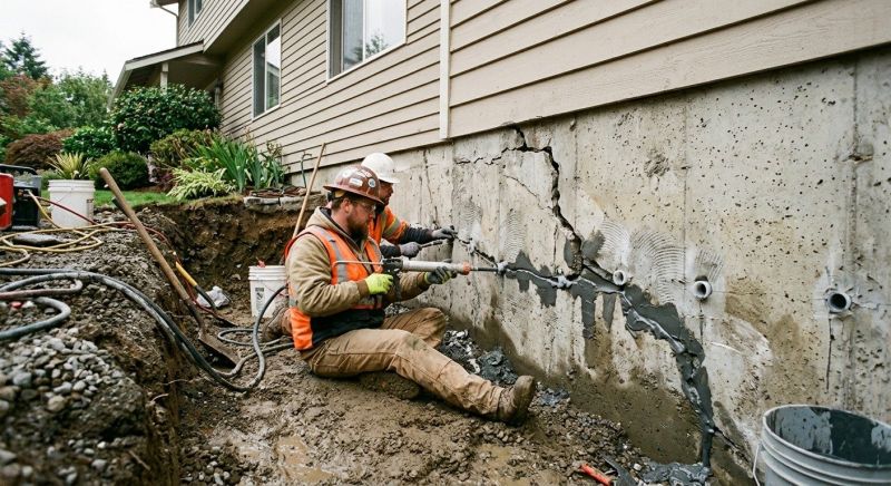 Cracked Foundation Repair in Lake Mary, FL