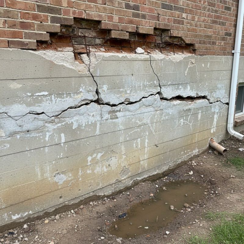 Cracked Foundation Repair in Mount Dora, FL