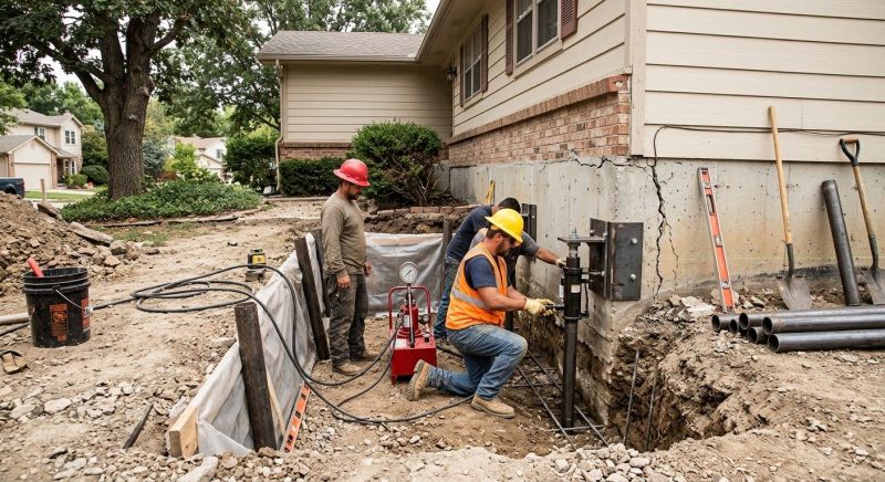 Cracked Foundation Repair in Windermere, FL