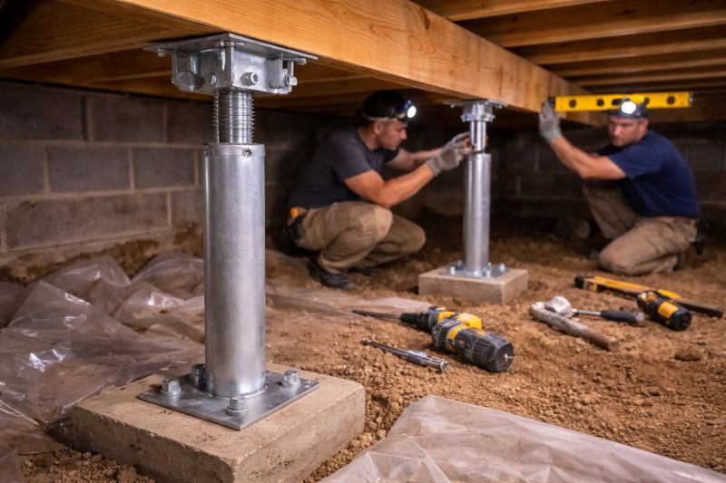 Crawlspace Structural Repair in Tavares, FL