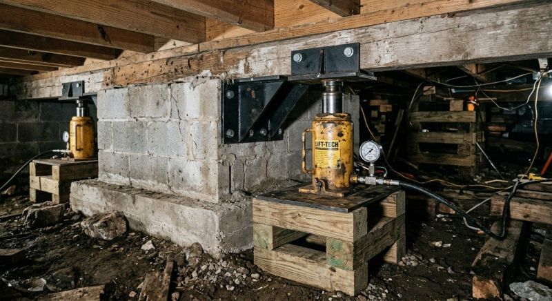 Foundation Jacking in Lake County, FL