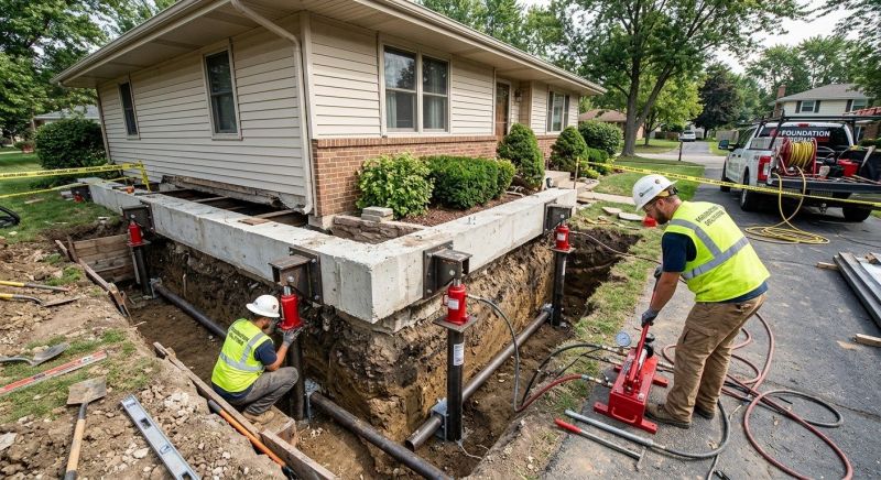 Foundation Jacking in Zellwood, FL