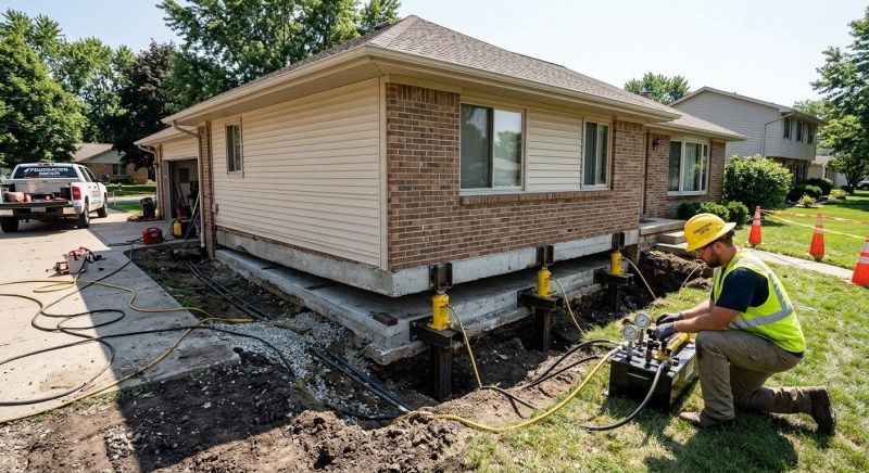 Foundation Lifting in Lady Lake, FL
