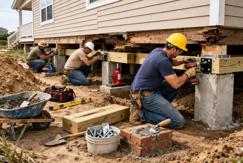 Foundation Raising in Zellwood, FL