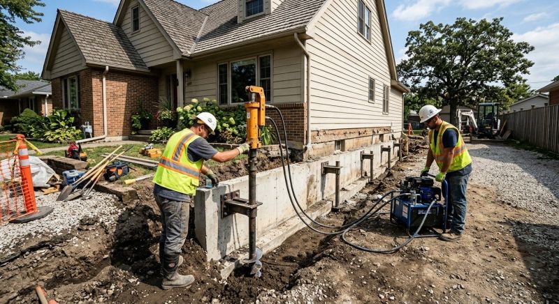 Foundation Stabilizing in Tavares, FL
