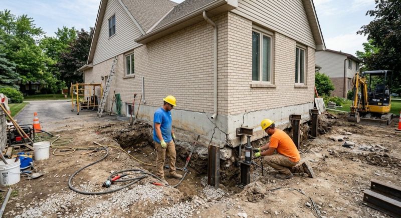 Helical Piers Installation in Tavares, FL