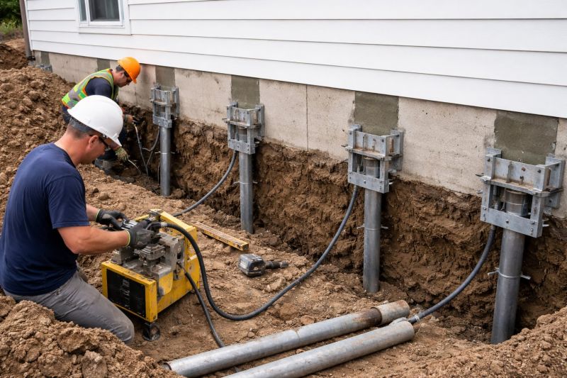 Helical Piers Installation in Tavares, FL