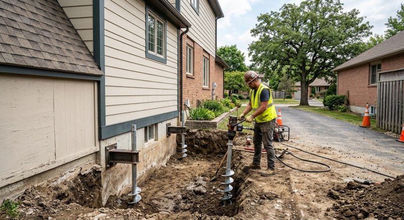 Helical Piers Installation in Tavares, FL