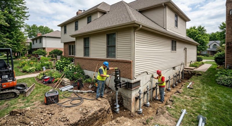 Helical Piers Installation in Tavares, FL