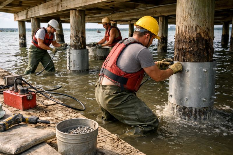 Piling Repair in Umatilla, FL