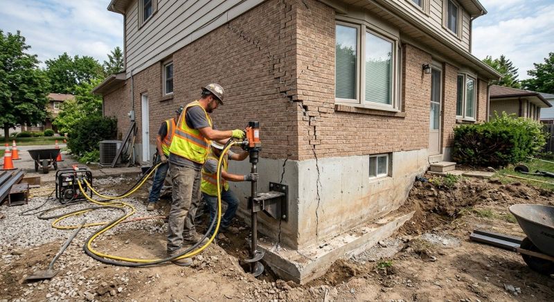 Settling Foundation Service in Tavares, FL