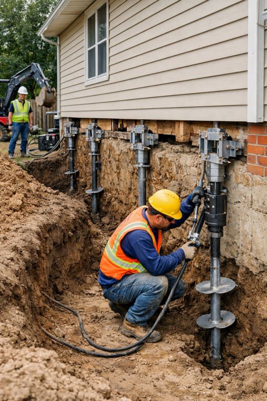 Sinking Foundation Lifting in Tavares, FL