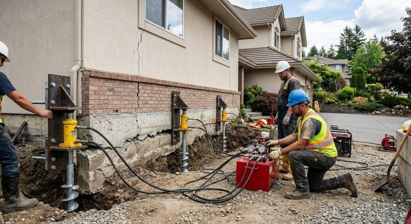 Sinking Foundation Lifting in Tavares, FL