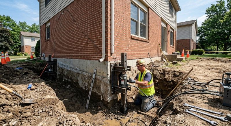 Sinking Foundation Repair in Clermont, FL