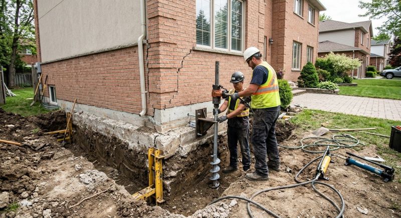 Sinking Foundation Repair in Fruitland Park, FL