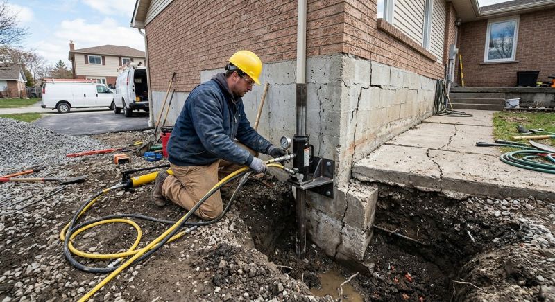 Sinking Foundation Repair in Mascotte, FL