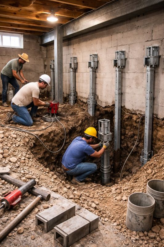 Structural Underpinning in Tavares, FL