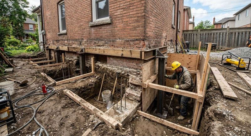 Structural Underpinning in Tavares, FL